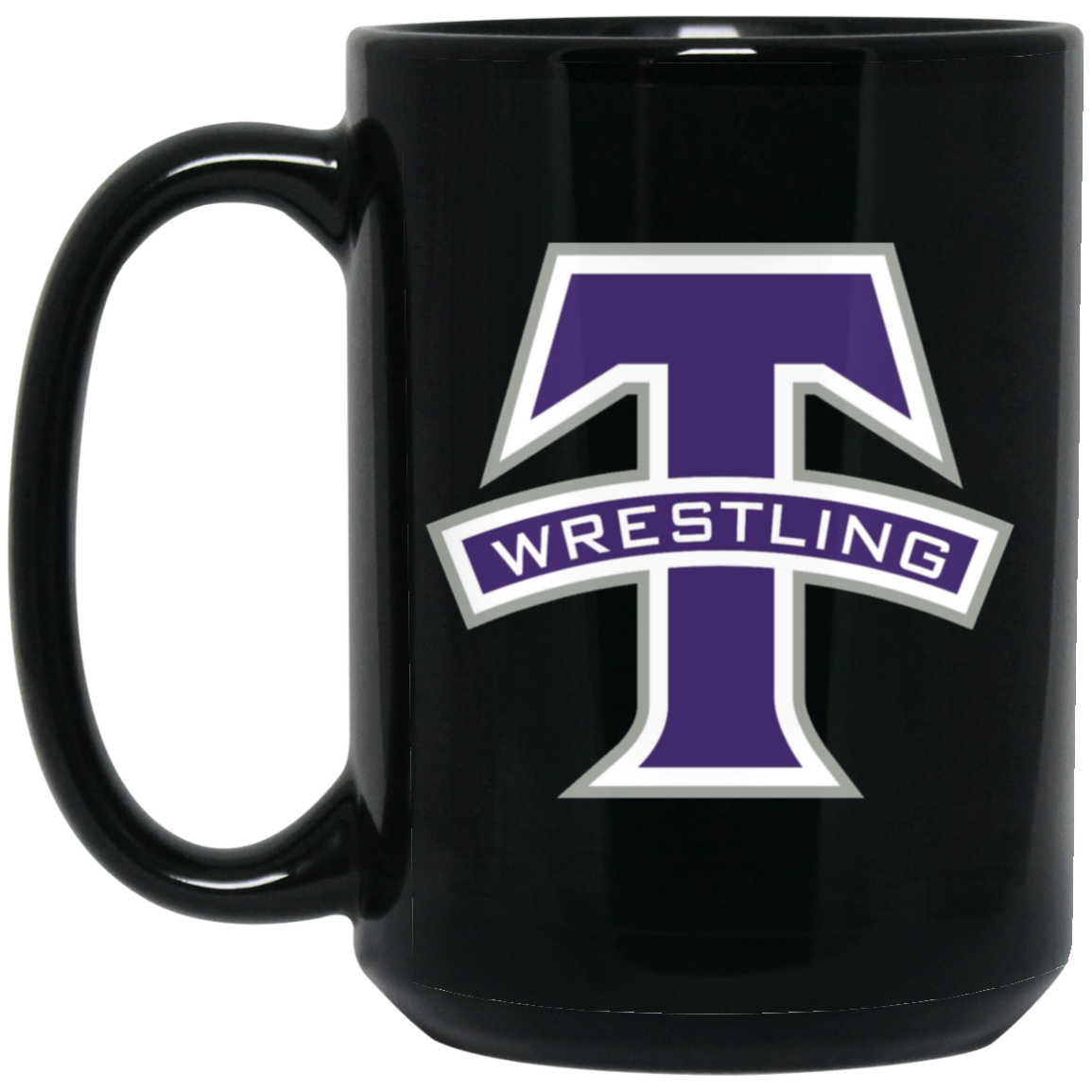 Tottenville Wrestling Club 15oz Black Mug